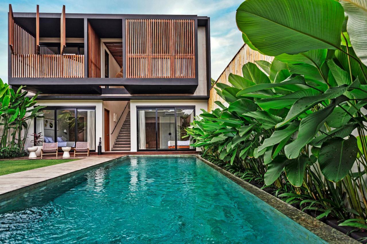 New 4 Bedroom 5 Min Walk To Berawa Beach Enclosed Livng Canggu Екстериор снимка