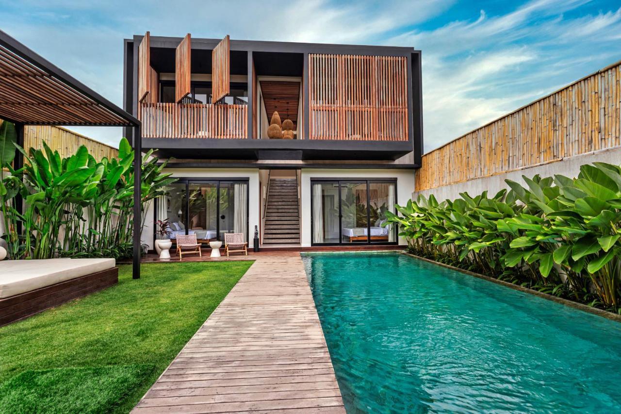 New 4 Bedroom 5 Min Walk To Berawa Beach Enclosed Livng Canggu Екстериор снимка